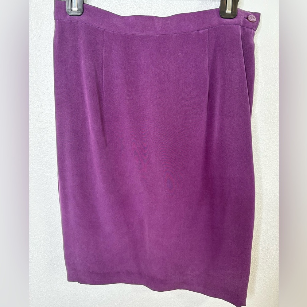 August Silk size 10 Skirt 100% Silk